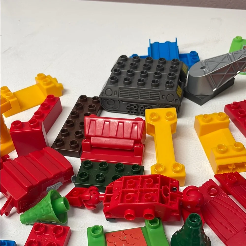 Colorful Building Mega Bloks Blocks Set